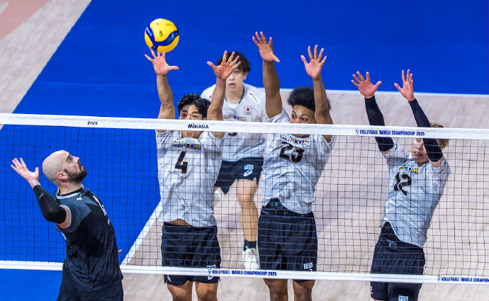 而日本男排, 首轮比赛中, 根本无法限 而日本男排, 首轮比赛中, 根本无法限