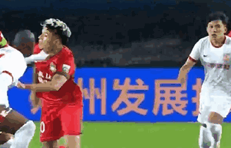 不敌河南队, kMYAA, 洒停球后踢